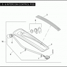 FLHTCU 1FC4 ULTRA CLASSIC (2008) C.B. & INTERCOM CONTROL POD