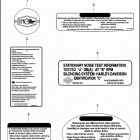 FXSTSSE3 1PT9 CVO SOFTAIL SPRINGER (2009) Лейбл предостережения