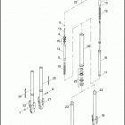 XR1200 1LA6 XR1200 (2009) FRONT FORK - XR1200