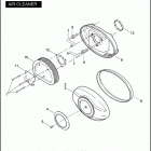 FLHPE 1FTM ROAD KING POLICE (2009) Воздушный фильтр