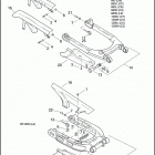 XR1200 1LA6 XR1200 (2009) REAR FORK, DEBRIS DEFLECTOR & BELT GUARD