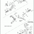 XR1200 1LA6 XR1200 (2009) FOOTRESTS - XR1200