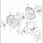 FLHTCUSE4 1PR8 CVO ULTRA CLASSIC (2009) CRANKCASE & ENGINE - OIL FILTER & COOLER 110 ™ - NON JAP...