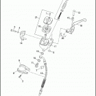 FXDFSE 1PW8 CVO FAT BOB (2009) Привод управления сцеплением