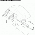 FLTR3 CVO (Japan only) (2009) TAIL LAMP & REAR TURN SIGNALS