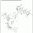 FLHTCUTG 1MAM TRI GLIDE ULTRA CLASSIC (2009) PASSING LAMPS & FRONT TURN SIGNALS