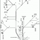 FLHTC 1FF4 ELECTRA GLIDE CLASSIC (2009) MAIN WIRING HARNESS - NON-ABS BRAKES (FAIRING MODELS) (5...