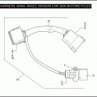 TLE for FLHRC SN STANDARD SIDECAR (2009) HARNESS, BANK ANGLE SENSOR FOR 2009 MOTORCYCLES
