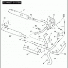 FLHTCUTG 1MAM TRI GLIDE ULTRA CLASSIC (2009) Глушитель