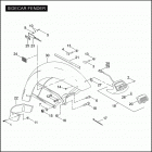 TLE for FLHRC SN STANDARD SIDECAR (2009) SIDECAR FENDER