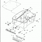 FLHTCUTG 1MAM TRI GLIDE ULTRA CLASSIC (2009) TOUR-PAK (BOTTOM)