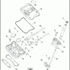 XL883N 4LE2 IRON 883 (2009) ROCKER ARMS, COVERS, & PUSH RODS - 883 / C / L / N / R, ...