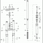 VRSCDX 1HHH VRSCDX NIGHT ROD SPECIAL (2009) FRONT FORK - VRSCAW, VRSCDX