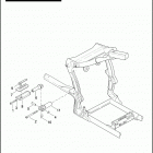 FXSTSSE3 1PT9 CVO SOFTAIL SPRINGER (2009) PASSENGER FOOTREST