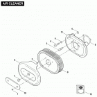FLTR3 CVO (Japan only) (2009) Воздушный фильтр