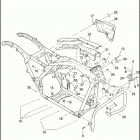 FLHTC 1FF4 ELECTRA GLIDE CLASSIC (2009) FRAME & JIFFY STAND