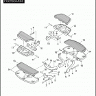 FLHTCUTG 1MAM TRI GLIDE ULTRA CLASSIC (2009) FOOTBOARDS