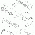 XL883N 4LE2 IRON 883 (2009) TURN SIGNALS & TAIL LAMP - 883N, 1200N