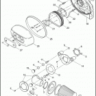FXSTSSE3 1PT9 CVO SOFTAIL SPRINGER (2009) Воздушный фильтр