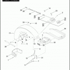 FLHPE 1FTM ROAD KING POLICE (2009) Переднее крыло