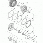 XR1200 1LA6 XR1200 (2009) CLUTCH - XR1200