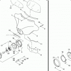 FLHTCU 1FC4 ULTRA CLASSIC (2008) WINDSHIELD, FAIRING, & HEADLAMP - FLHT / C / CU & FLHX
