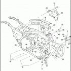 FLHTCUSE4 1PR8 CVO ULTRA CLASSIC (2009) FRAME & JIFFY STAND