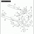 FLHTC 1FF4 ELECTRA GLIDE CLASSIC (2009) Глушитель