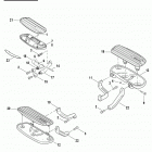 FLHTCU4 CVO (Japan only) (2009) FOOTBOARDS