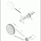 FXSTSSE3 1PT9 CVO SOFTAIL SPRINGER (2009) BELT, CHAIN & SPROCKETS