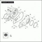 FLHTCUSE4 1PR8 CVO ULTRA CLASSIC (2009) PRIMARY HOUSING