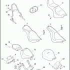 FXST 1BV5 SOFTAIL STANDARD (2009) SEATS - FXCW, FXCWC, FXST, FXSTB & FXSTC