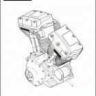 FXDFSE 1PW8 CVO FAT BOB (2009) ENGINE ASSEMBLY
