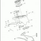 FXDC 1GV4 DYNA SUPER GLIDE CUSTOM (2009) INSTRUMENTS - FXDC & FXDF