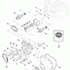 FLHTCU4 CVO (Japan only) (2009) CAMSHAFTS & CAM COVER - NON JAPAN