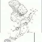 FLHTCUTG 1MAM TRI GLIDE ULTRA CLASSIC (2009) ENGINE MOUNTS & STABILIZER LINK