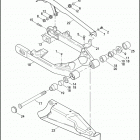 FXDC 1GV4 DYNA SUPER GLIDE CUSTOM (2009) REAR FORK, DEBRIS DEFLECTOR, BELT GUARD