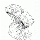 FXSTSSE 1PT9 CVO SOFTAIL SPRINGER (2007) COMPLETE ENGINE