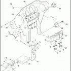 FLHTP 1FMM ELECTRA GLIDE STANDARD POLICE (2009) INNER FAIRING - FLHTP
