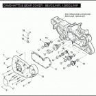 XL883N 4LE2 IRON 883 (2009) CAMSHAFTS & GEAR COVER - 883 / C / L / N / R, 1200C / L ...