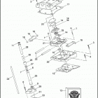 FLHTCUSE3 1PR8 CVO ULTRA CLASSIC (2008) ROCKER ARM ASSEMBLY & PUSH RODS -TWIN CAM 96 ™ - JAPAN