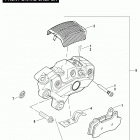 FLTR3 CVO (Japan only) (2009) Передний суппорт