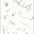 XL883C 4CP2 SPORTSTER 883 CUSTOM (2008) SWITCHES, SENSORS & ELECTRICAL CONNECTORS