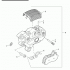 FLHTCU4 CVO (Japan only) (2009) Передний суппорт