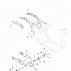 FLTR3 CVO (Japan only) (2009) REAR FRAME & REAR FORK