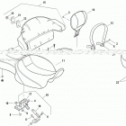 FLHTCU4 CVO (Japan only) (2009) SEAT & BACKREST