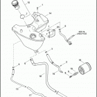 XR1200 1LA6 XR1200 (2009) OIL TANK & FILTER - XR1200