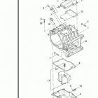 FXDFSE 1PW8 CVO FAT BOB (2009) TRANSMISSION HOUSING & OIL TANK