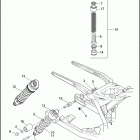 FXDC 1GV4 DYNA SUPER GLIDE CUSTOM (2009) SHOCK ABSORBERS - HYDRAULIC