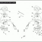 XL883R 4CS2 SPORTSTER 883R (2008) HANDLEBAR SWITCHES